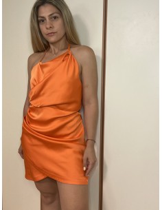 ORANGE MINI DRESS