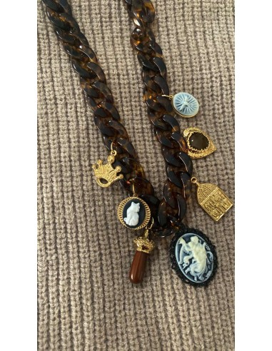 Κολιέ Ταρταρούγα με Χοντρή Αλυσίδα... Κολιέ Ταρταρούγα με Χοντρή Αλυσίδα...